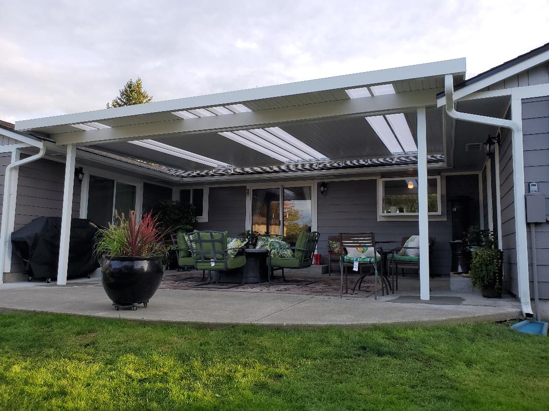 Patio Cover with Skylights