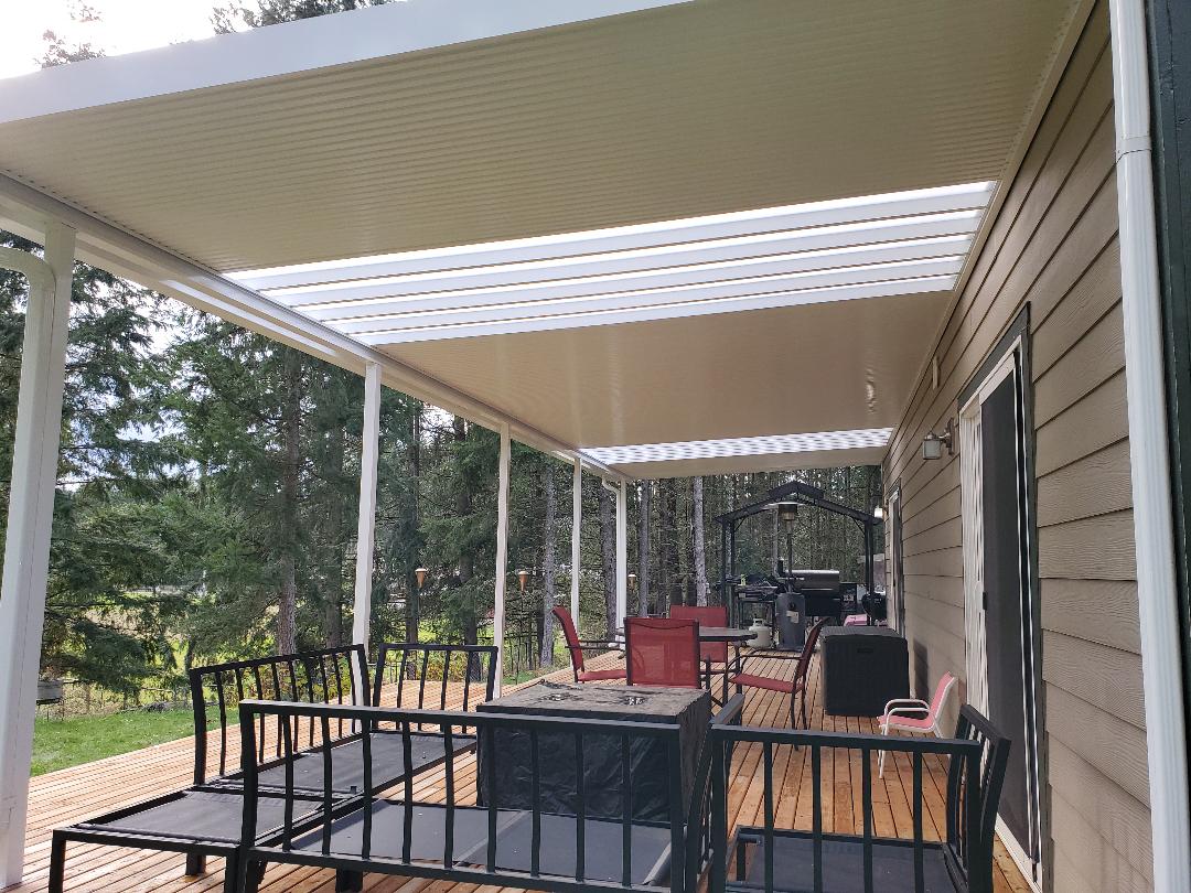 Patio Cover with Skylights